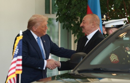 Tramp Prezident İlham Əliyevin Şuşa Forumunda çıxışı əsasında hazırlanmış materialı paylaşıb
