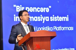 “Bir Pəncərə” Rəqəmsal Logistika Platformasının rəsmi təqdimatı keçirilib