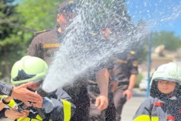 Dövlət Yanğından Mühafizə Xidməti “açıq qapı günü” keçirib