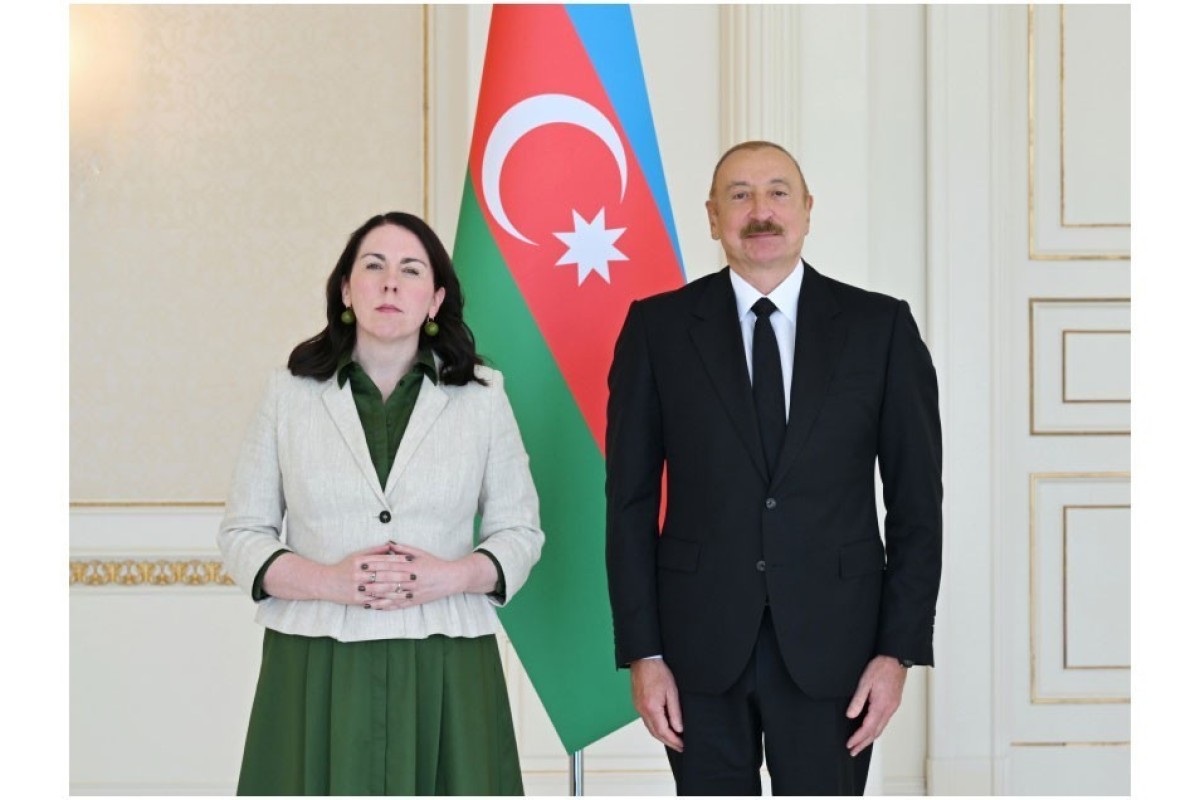 President Ilham Aliyev received credentials of Ireland’s newly appointed ambassador