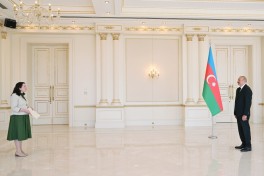 Azərbaycan Prezidenti İrlandiyanın yeni səfirinin etimadnaməsini qəbul edib