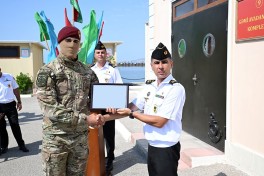 HDQ-də dalğıc kursunun növbəti buraxılış mərasimi keçirilib