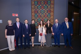 Leyla Əliyeva Budapeştdə “Azərbaycan xalçaları – ənənədən müasir incəsənətə” sərgisinin təqdimatında iştirak edib - FOTO 