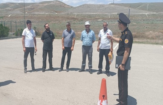 Azad olunmuş ərazilərdə vətəndaşlar yanğın təhlükəsizliyi ilə əlaqədar maarifləndirilir