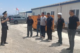 Azad olunmuş ərazilərdə vətəndaşlar yanğın təhlükəsizliyi ilə əlaqədar maarifləndirilir