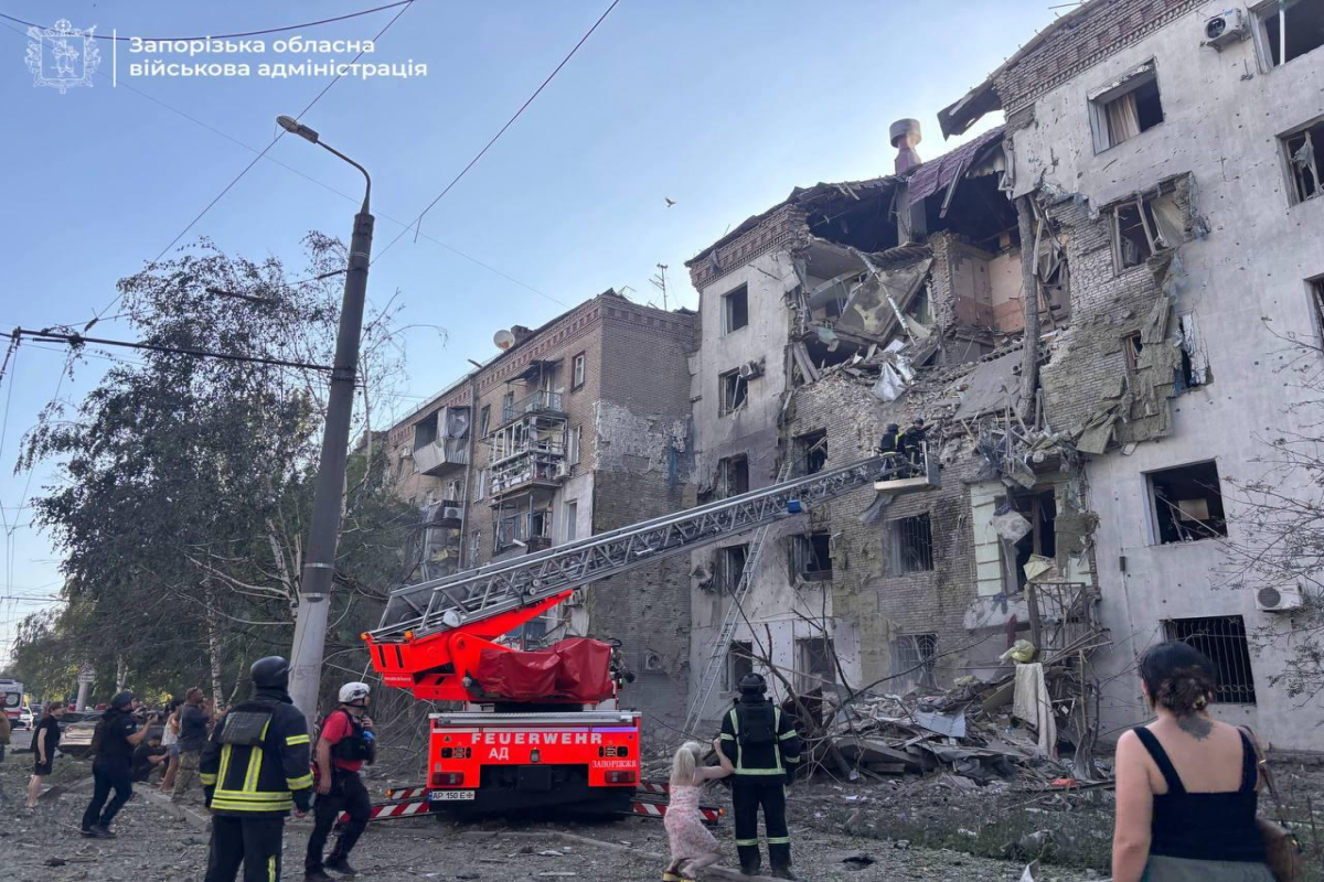 Rusiyanın Zaporojye və Pavloqrada hava hücumu nəticəsində  5 nəfər ölüb, 53 nəfər yaralanıb