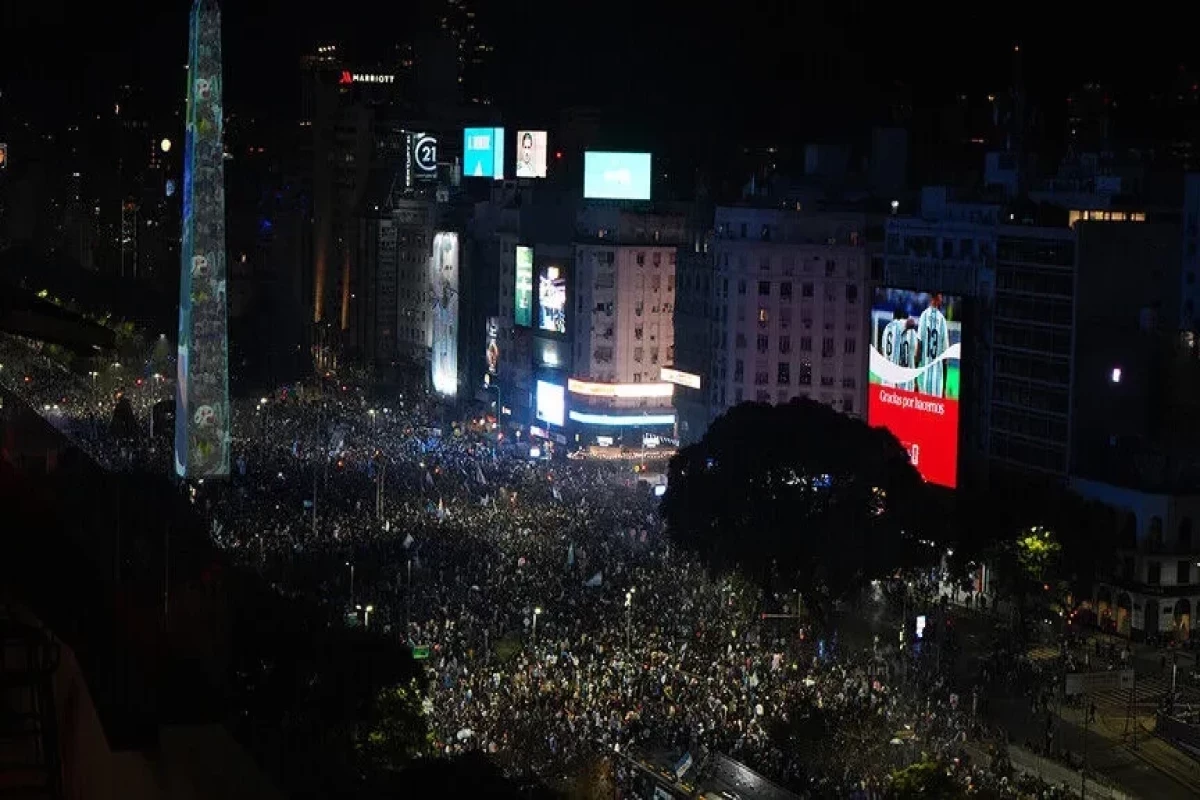 В Аргентине после финала чемпионата мира в ходе беспорядков были задержаны 15 человек