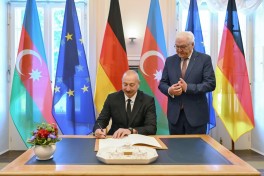 Azərbaycan və Almaniya prezidentlərinin təkbətək görüşü keçirilib - YENİLƏNİB