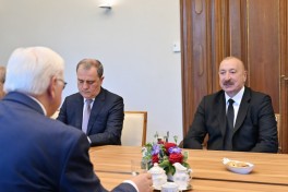 Azərbaycan və Almaniya prezidentlərinin geniş tərkibdə görüşü olub - YENİLƏNİB 