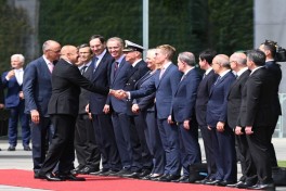 ​​​​​​​Azərbaycan Prezidentinin Berlində rəsmi qarşılanma mərasimi keçirilib