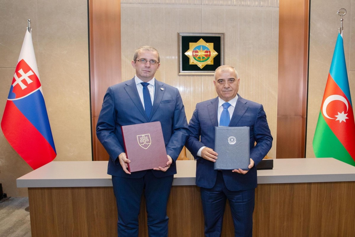 Azərbaycanla Slovakiya arasında məxfi məlumatın mübadiləsi haqqında Saziş imzalanıb