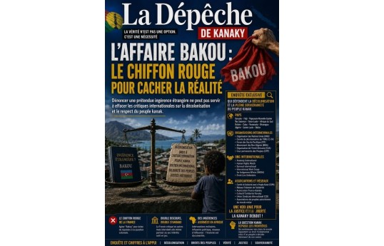 “La Dépêche de Kanaky” nəşri: Bakı bəhanədir, əsas məsələ Fransanın bitməyən müstəmləkəçiliyidir