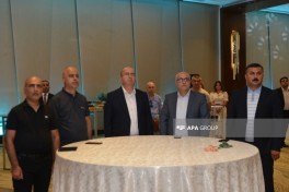 MEDİA-nın təşkilatçılığı ilə 22 iyul - Milli Mətbuat Gününə həsr olunan tədbir keçirilib - FOTO 