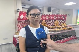 Azərbaycanlı jurnalistlər Qırğızıstana media turu çərçivəsində "Kabar" agentliyində olublar - FOTO 
