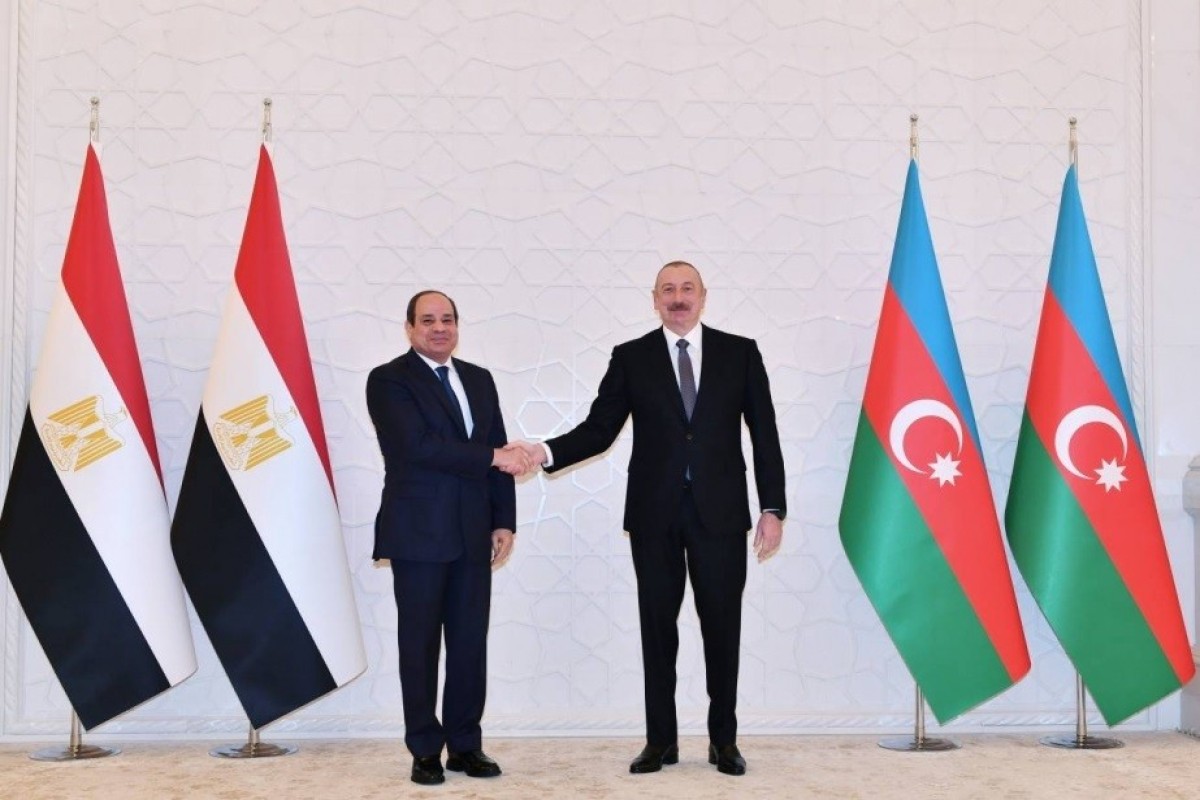 Misir Prezidenti Əbdülfəttah əs-Sisi, Azərbaycan Prezidenti İlham Əliyev