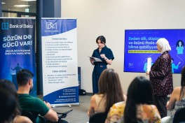 Bank of Baku-da Azərbaycan Dili Günü – seminar təşkil edilib