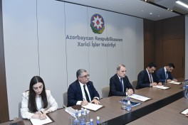 Ceyhun Bayramov Rusiya Prezidentinin köməkçisi ilə görüşüb