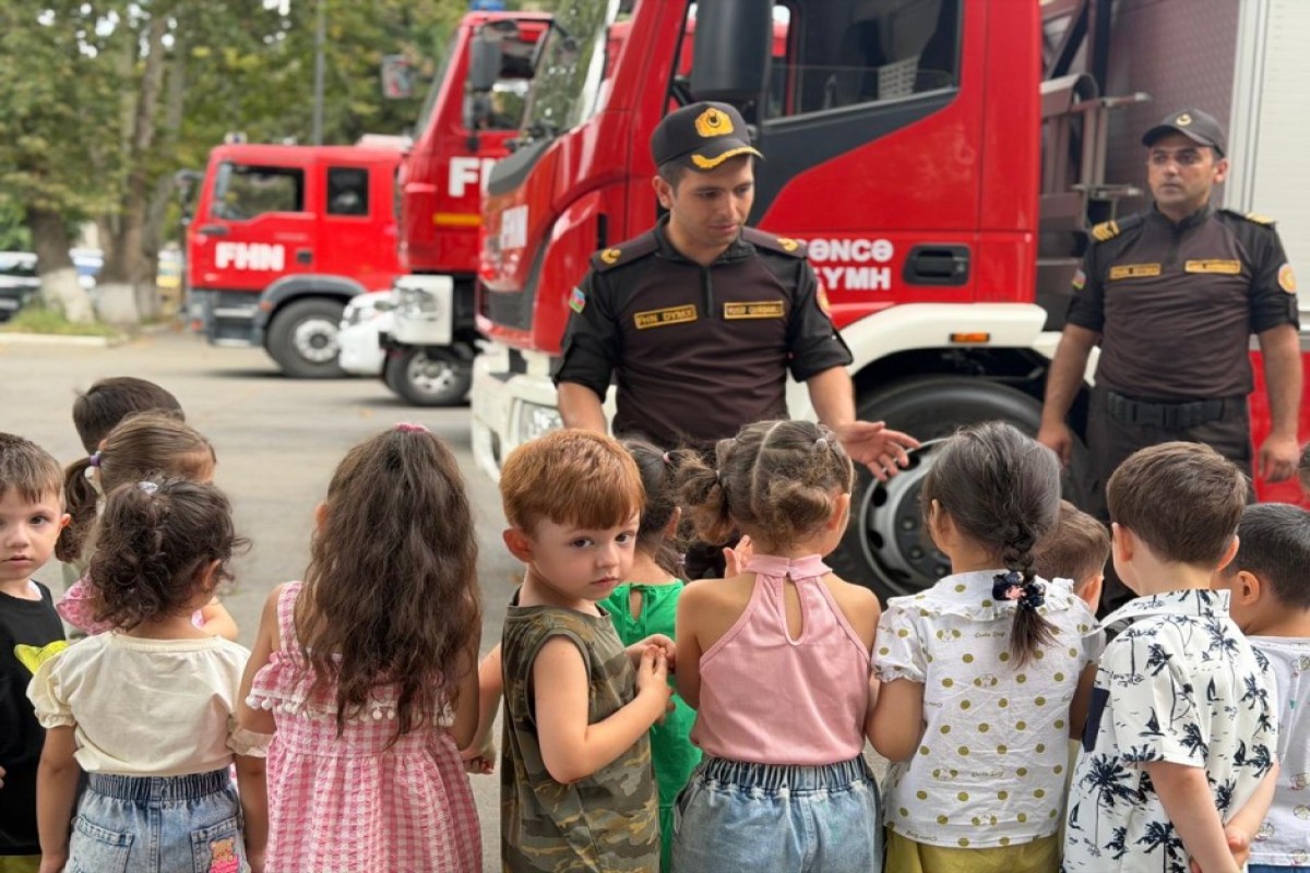 FHN-in Dövlət Yanğından Mühafizə Xidməti növbəti “açıq qapı günü” tədbiri keçirib