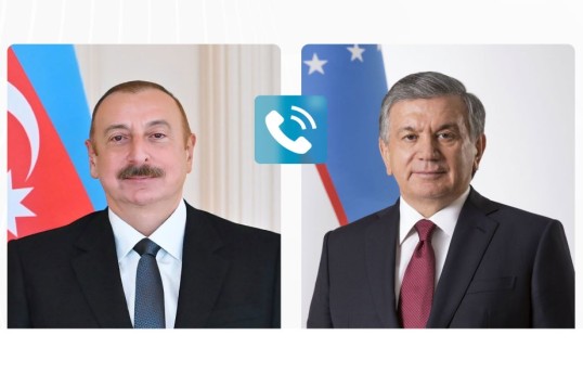 Azərbaycan Prezidenti İlham Əliyev, Özbəkistan Prezidenti Şavkat Mirziyoyev