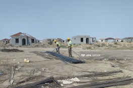 Cəbrayılın Soltanlı kəndində tikinti işləri yekunlaşır, ilin sonunadək kəndə köç planlaşdırılır