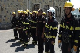 FHN-in Dövlət Yanğından Mühafizə Xidməti yanğın-taktiki təlim keçirib - FOTO  - VİDEO 