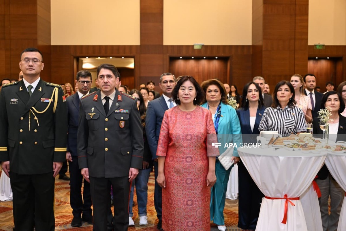 Bakıda Çin Xalq Azadlıq Ordusunun yaradılmasının 99-cu ildönümü qeyd olunub - <span class="red_color">FOTO