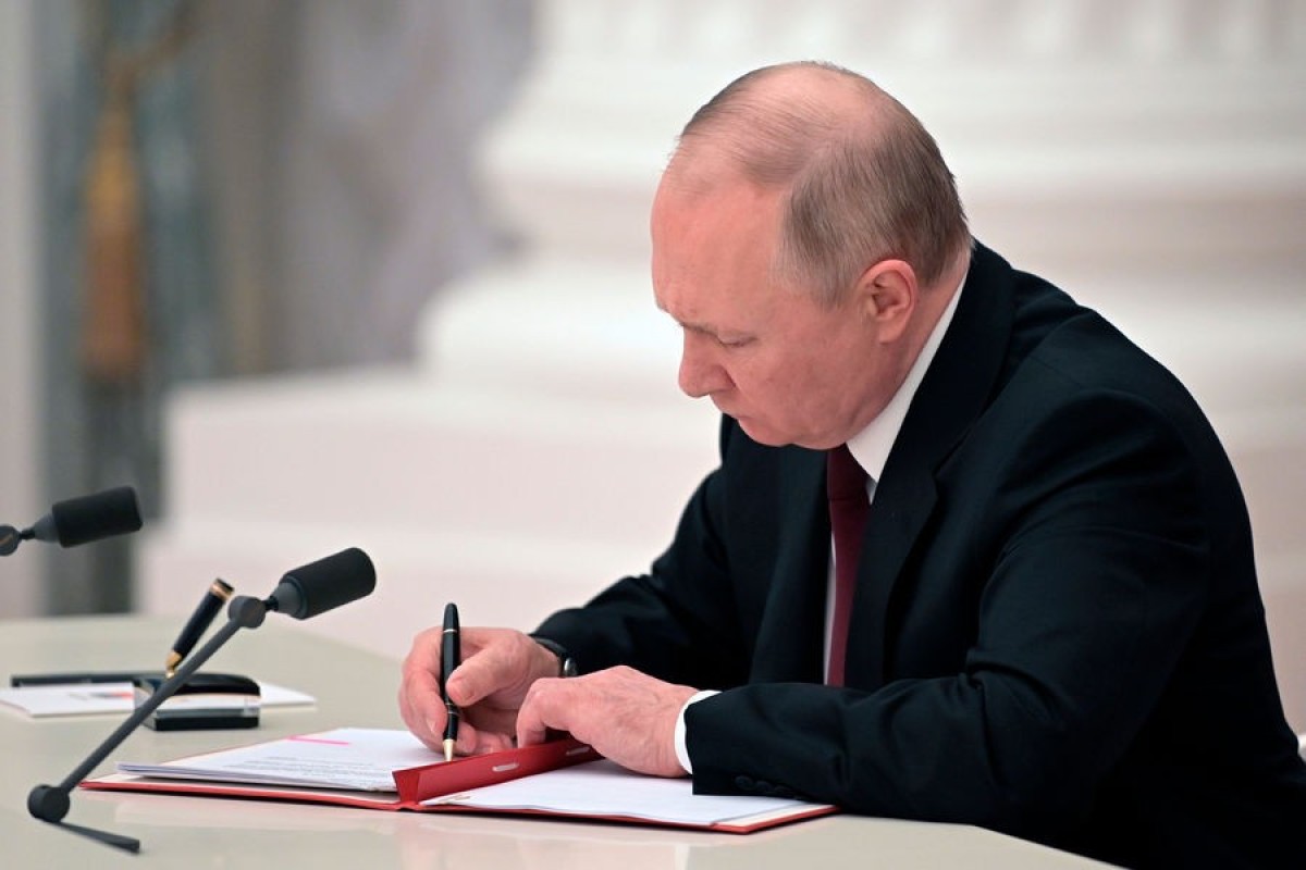 Президент России Владимир Путин