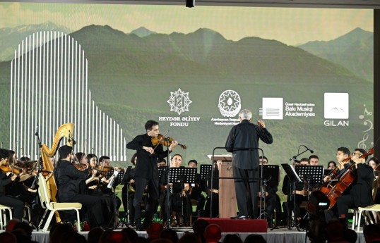 XV Qəbələ Beynəlxalq Musiqi Festivalının açılışı olub - FOTO 