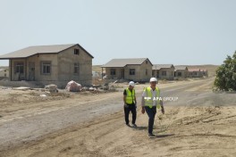 Füzulinin Pirəhmədli kəndinə ilk mərhələdə 280 ailə köçürüləcək - FOTO 