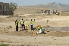 Füzulinin Pirəhmədli kəndinə ilk mərhələdə 280 ailə köçürüləcək - FOTO 