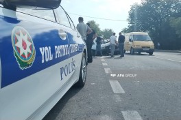 Oğuzda iki avtomobil toqquşub, ölən və xəsarət alan var - FOTO 