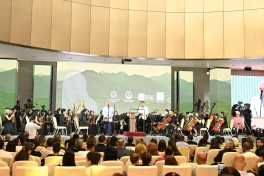 XV Qəbələ Beynəlxalq Musiqi Festivalının açılışı olub - FOTO 