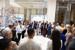 “GabalaFest” çərçivəsində ilk beynəlxalq incəsənət sərgisi açılıb - FOTO 