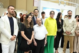 “GabalaFest” çərçivəsində ilk beynəlxalq incəsənət sərgisi açılıb - FOTO 