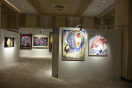 “GabalaFest” çərçivəsində ilk beynəlxalq incəsənət sərgisi açılıb - FOTO 