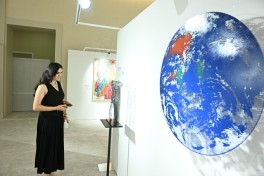 “GabalaFest” çərçivəsində ilk beynəlxalq incəsənət sərgisi açılıb - FOTO 