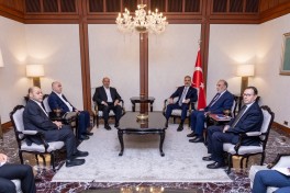 Hakan Fidan HAMAS nümayəndə heyətini qəbul edib