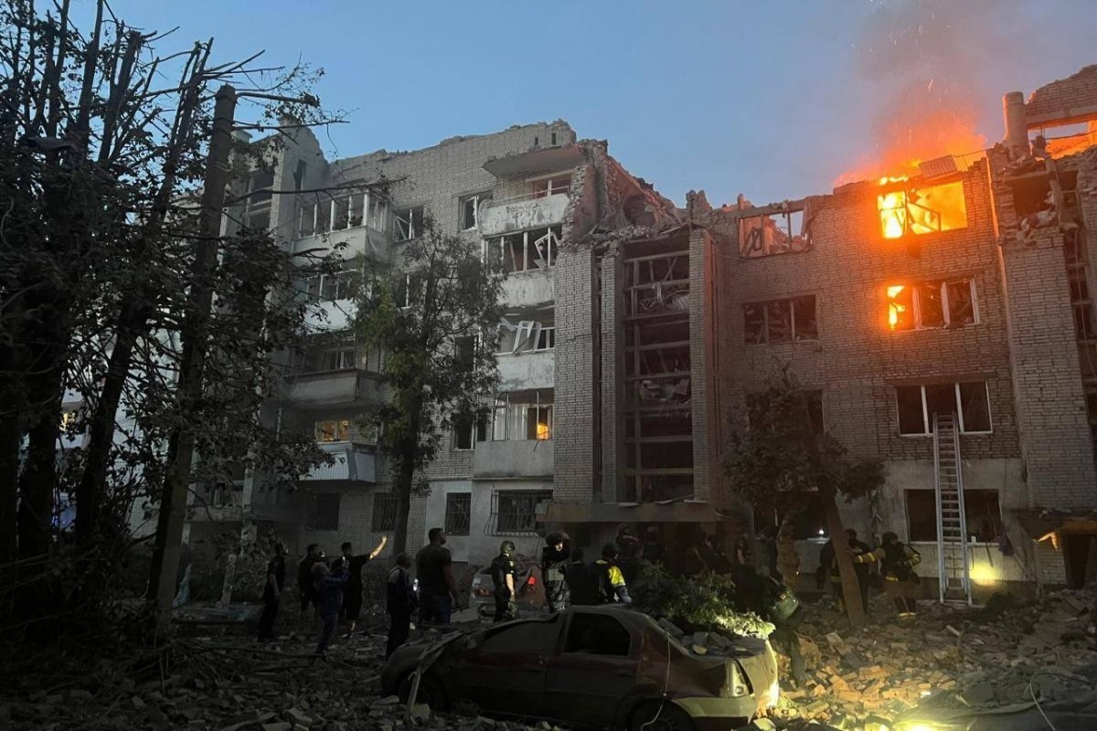 Russia launches massive missile and drone attack on Ukraine, killing and injuring civilians