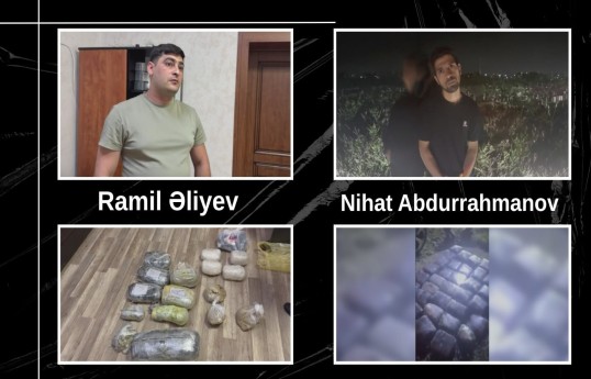 Abşeron və Qaradağda 57 kq narkotik dövriyyədən çıxarılıb - VİDEO 