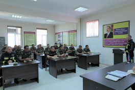 Babək rayonunda yanğın-taktiki təlim keçirilib - FOTO 