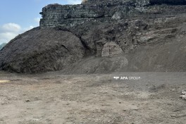 Astarada Əlişa qalasında qazıntılar zamanı qədim memarlıq elementləri aşkarlanıb - FOTO 