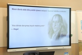 “Rəqəmsal mediada ədəbi dil standartları: müasir yazı texnikası və praktik redaktə” mövzusunda təlimlərə başlanılıb