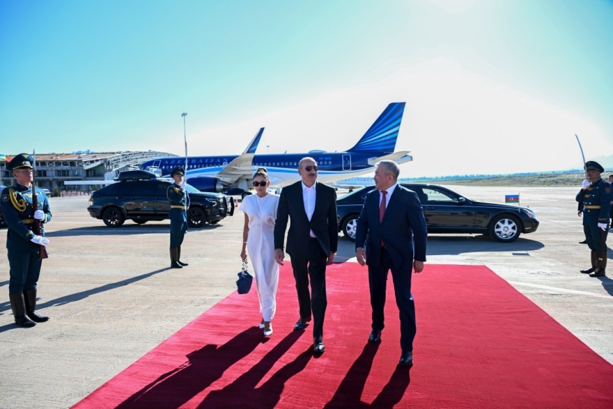 President Ilham Aliyev concluded state visit to Kyrgyzstan