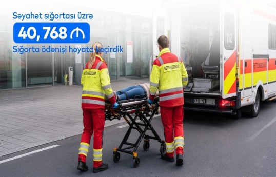 PAŞA Sığorta Avropaya səyahət edən müştərisinin 40,768 manatlıq sığorta xərcini qarşılayıb