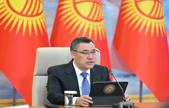 Qırğızıstan Prezidenti Sadır Japarov