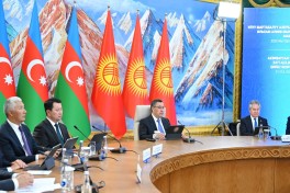 Çolpon-Ata şəhərində prezidentlərin iştirakı ilə Azərbaycan və Qırğızıstan Dövlətlərarası Şurasının 3-cü iclası keçirilib - YENİLƏNİB  - FOTO 