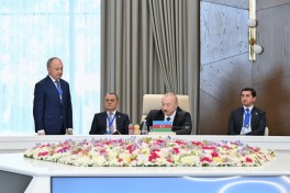Çolpon-Ata şəhərində Azərbaycan və Mərkəzi Asiya ölkələrinin Dövlət Başçılarının qeyri-rəsmi görüşü keçirilib - YENİLƏNİB-1  - FOTO 