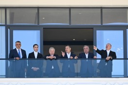 İssık-Kul gölünün sahilində “Baku Resort & Spa” mehmanxanasının açılışı olub - YENİLƏNİB  - FOTO 