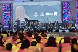 Qəbələ Beynəlxalq Musiqi Festivalının üçüncü günündə zəngin konsert proqramı təqdim olunub - FOTO 