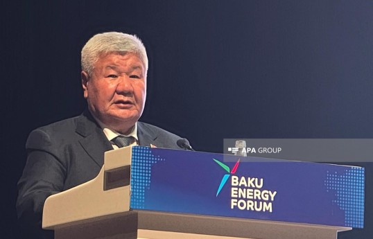 Qırğız Respublikasının energetika naziri Taalaybek İbrayev